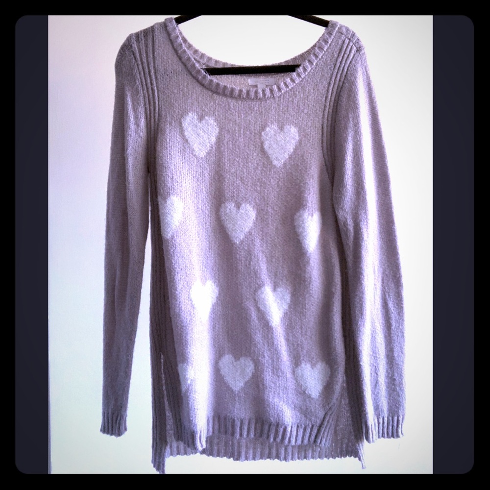 Sweater with Hearts